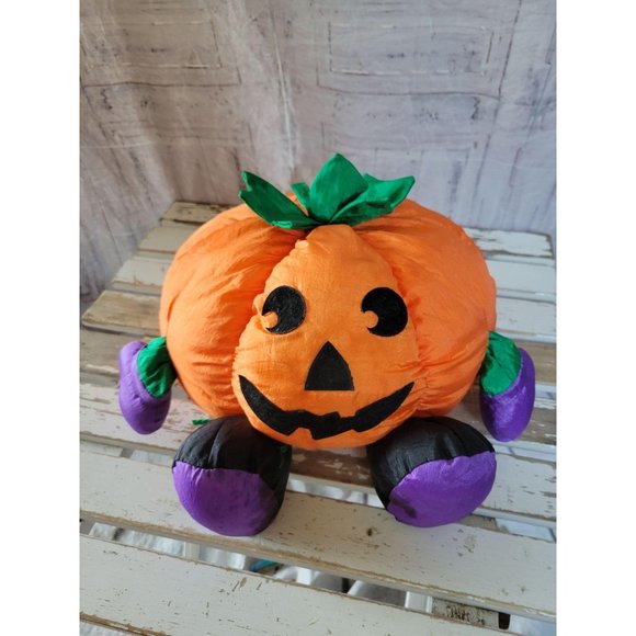 Gibson greeting plush pumpkin fall decor home - Picture 1 of 7